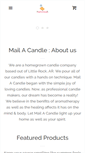 Mobile Screenshot of mailacandle.com
